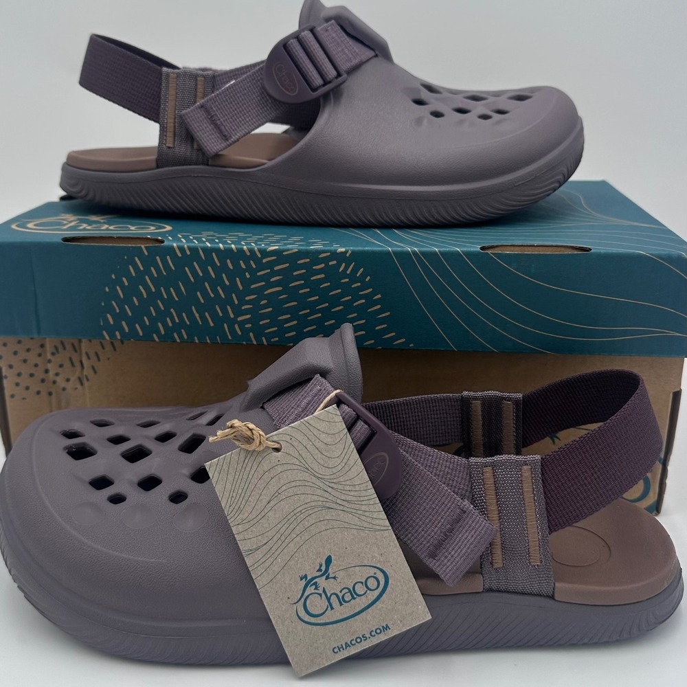 Chaco Chillos Clog Womens 9 Sparrow Plum Adjustable Strap JCH109160 NEW